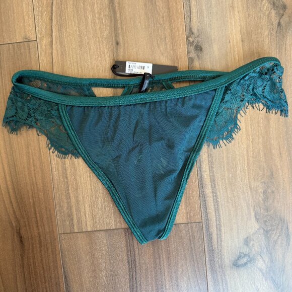 Gooseberry Intimates “Be Mine” Emerald Bra & Briefs Set – S – NWT - Picture 6 of 8